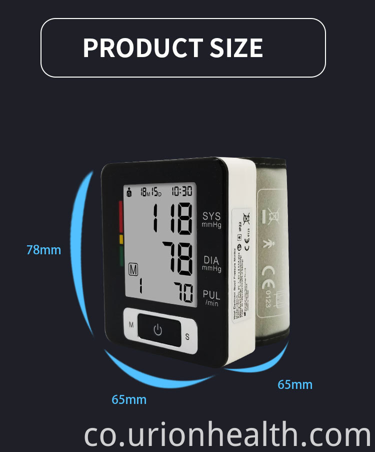 electric digital blood pressure monitor